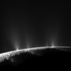 Illustration for article titled Over 100 Geysers On Enceladus May Be Spouting Water Onto Its Surface